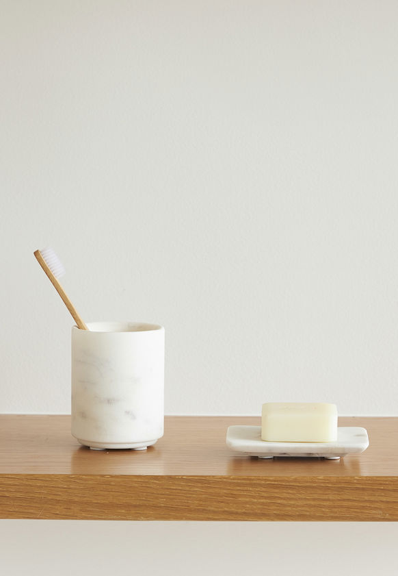 Marble Rectangle Soap Dish