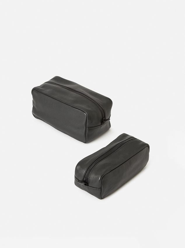 Marlo Leather Wash Bag