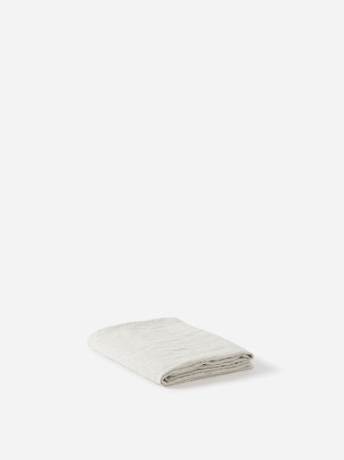Pinstripe Linen Tablecloth