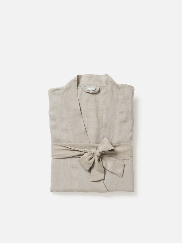 Puddle Linen Robe