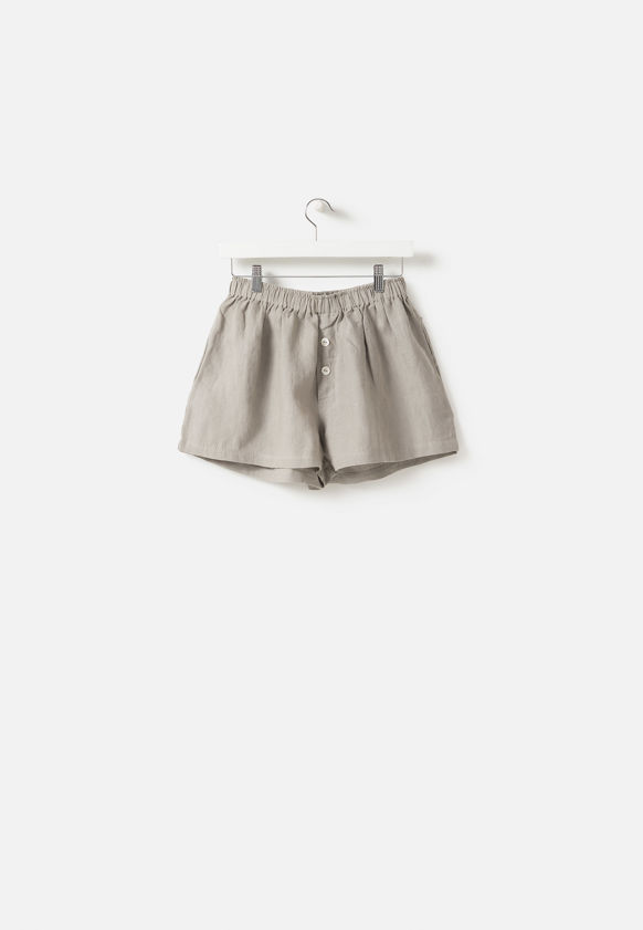 Puddle Linen Shorts