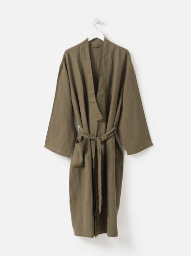 Ivy Men's Linen Robe