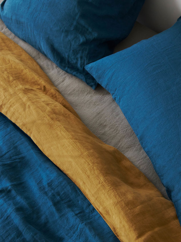 Sea Linen Pillowcase Pair