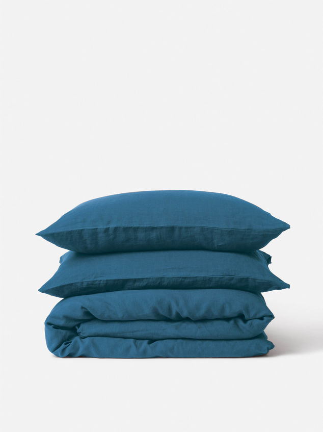 Sea Linen Duvet Cover