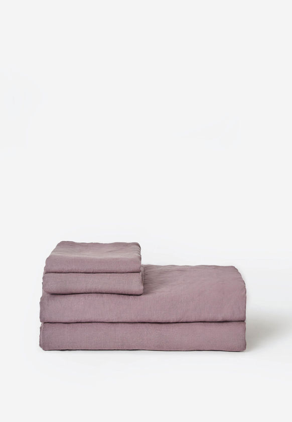 Lupin Linen Fitted Sheet