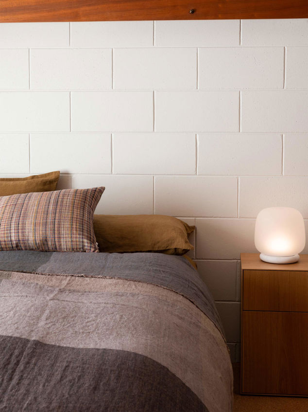 Ochre Linen Lodge Pillowcase Pair