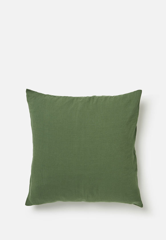 Spearmint Linen Euro Pillowcase