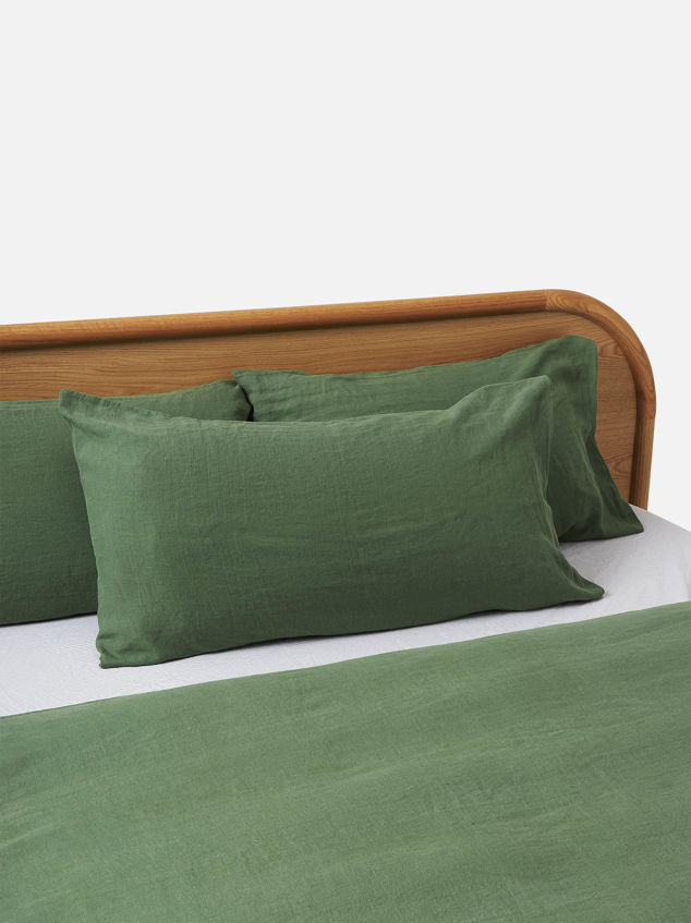 Spearmint Linen Lodge Pillowcase Pair
