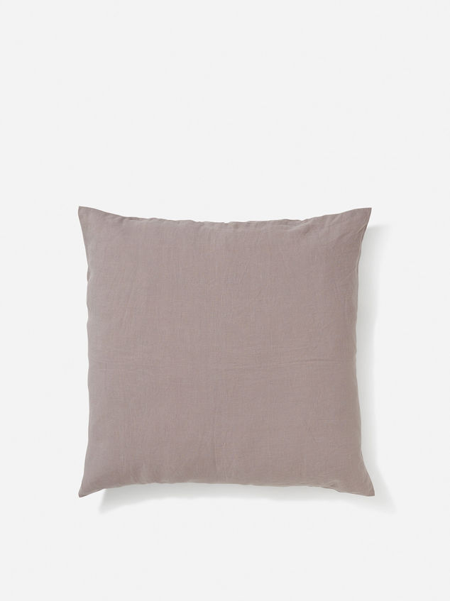 Pansy Linen Euro Pillowcase