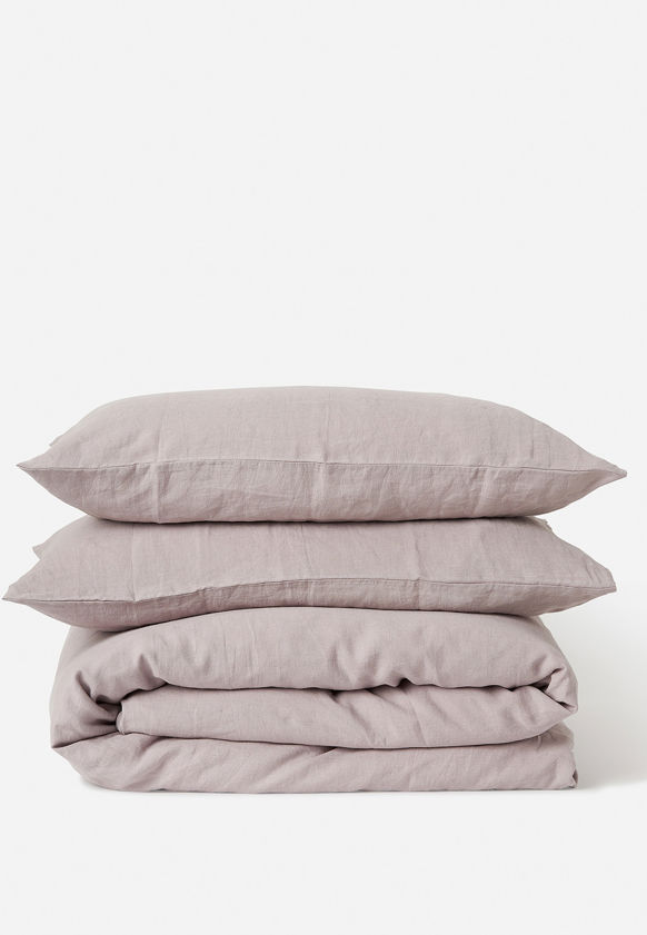 Pansy Linen Duvet Cover