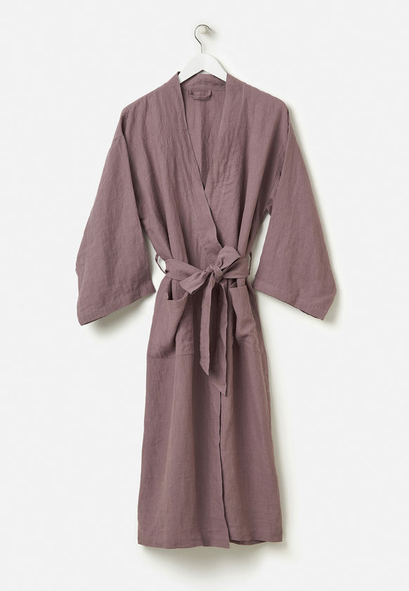 Lupin Linen Robe