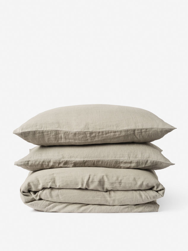 Puddle Linen Duvet Cover