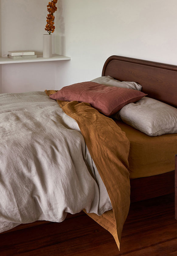 Puddle Linen Duvet Cover