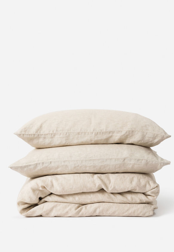 Chambray Linen Duvet Cover
