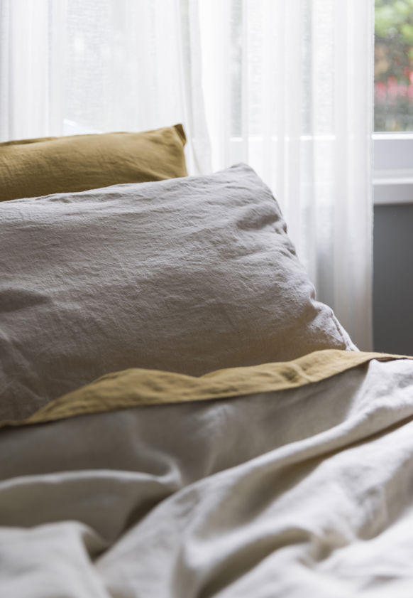 Chambray Linen Lodge Pillowcase Pair