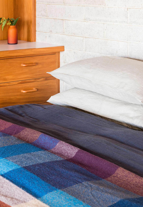 Chambray Linen Pillowcase Pair