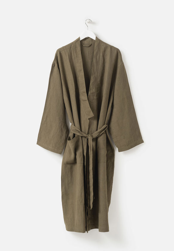 Ivy Men's Linen Robe