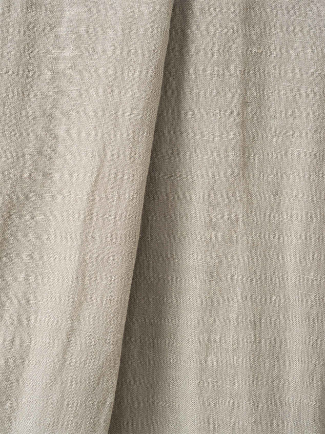Puddle Linen Fitted Sheet