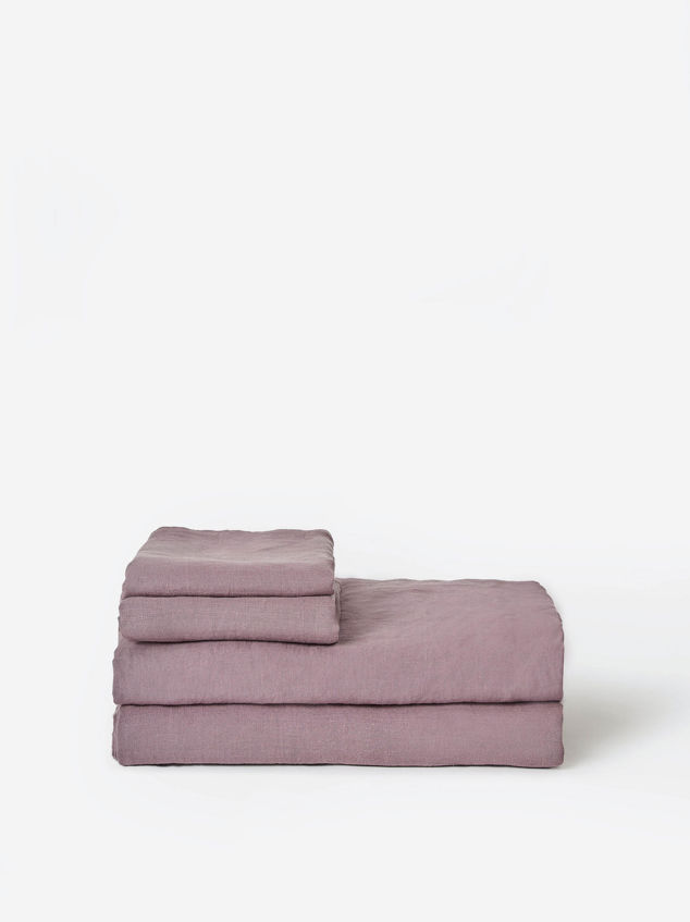 Lupin Linen Fitted Sheet