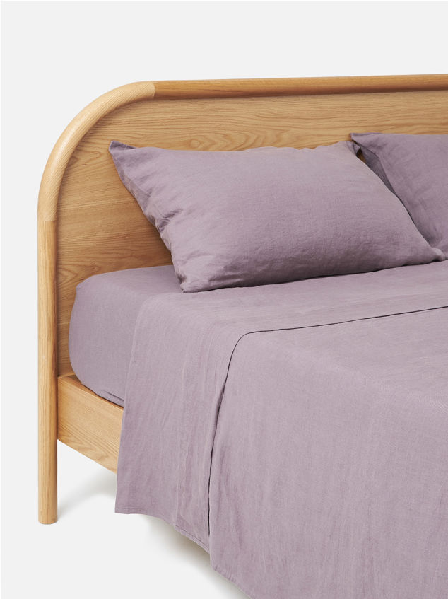 Lupin Linen Fitted Sheet