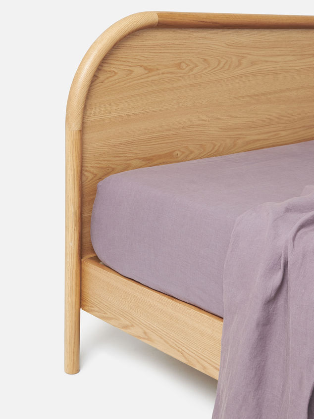 Lupin Linen Fitted Sheet