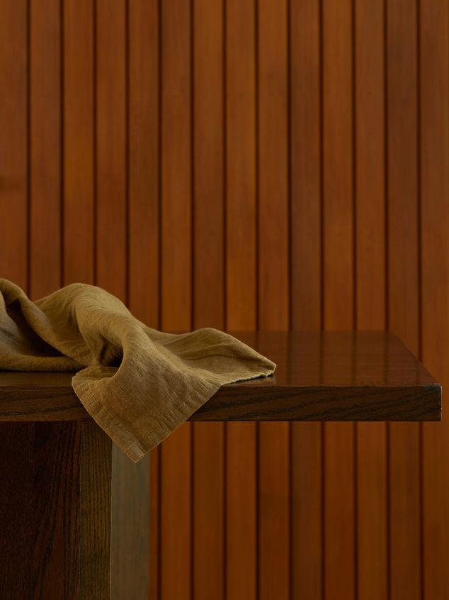 Ochre Linen Napkin