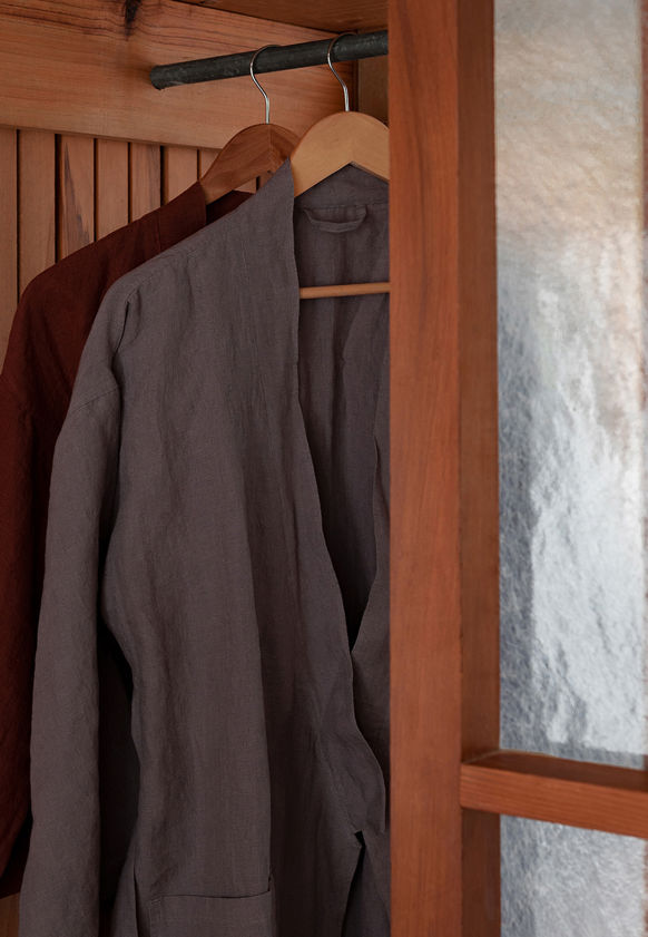 Lupin Linen Robe