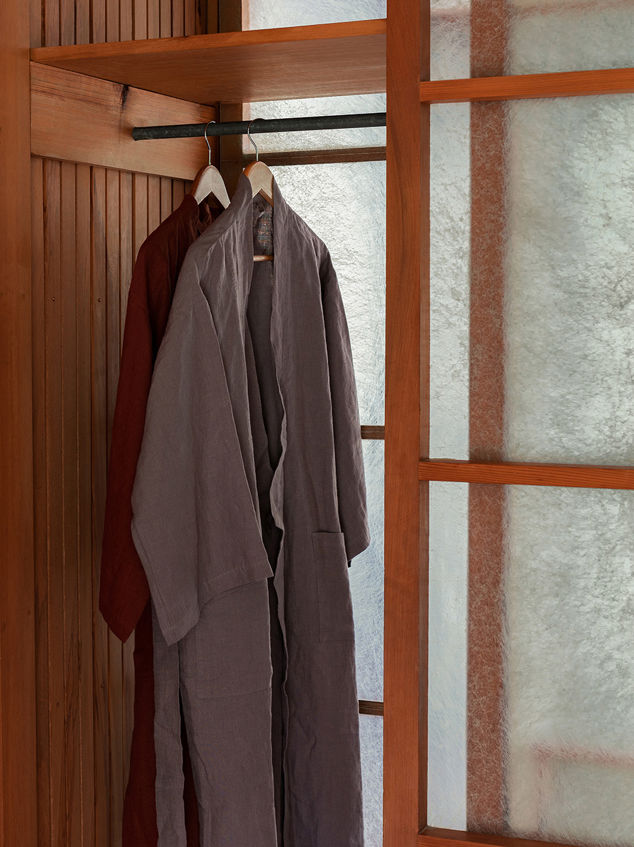 Lupin Linen Robe