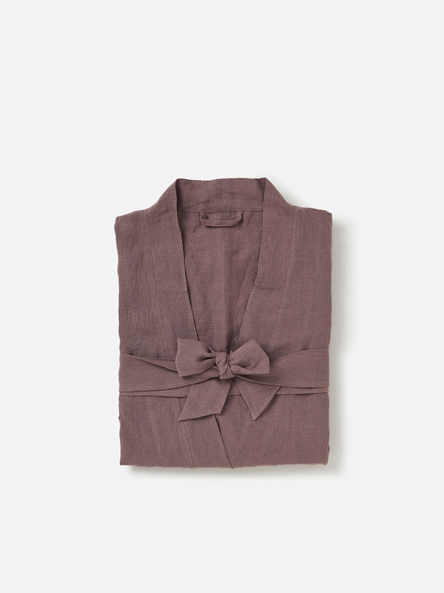 Lupin Linen Robe