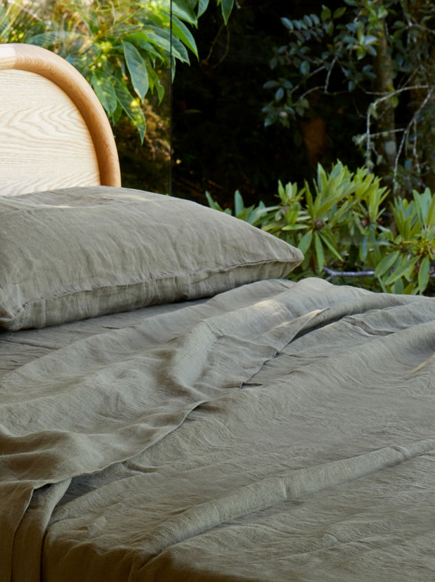 Ivy Linen Lodge Pillowcase Pair