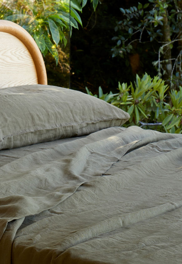 Ivy Linen Lodge Pillowcase Pair