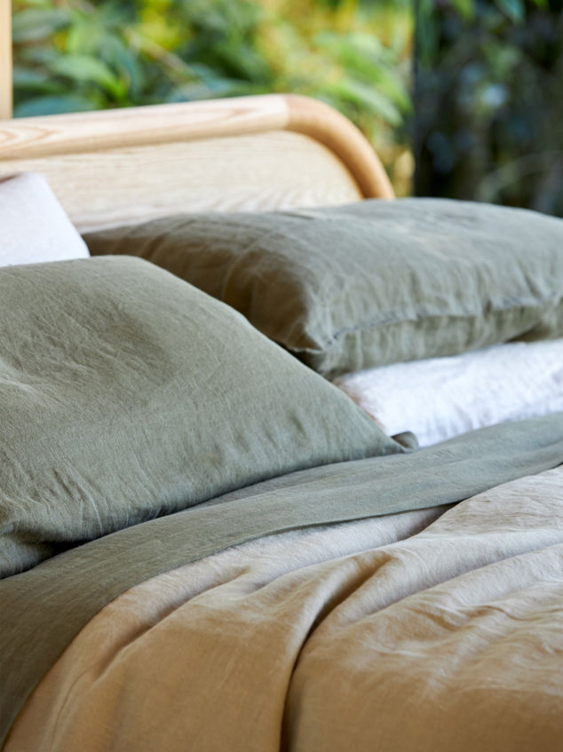 Ivy Linen Lodge Pillowcase Pair