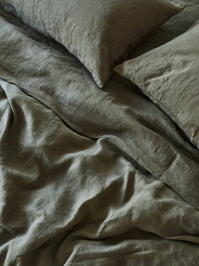 Ivy Linen Fitted Sheet