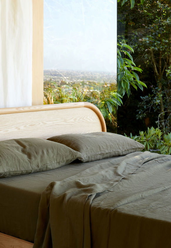 Ivy Linen Flat Sheet