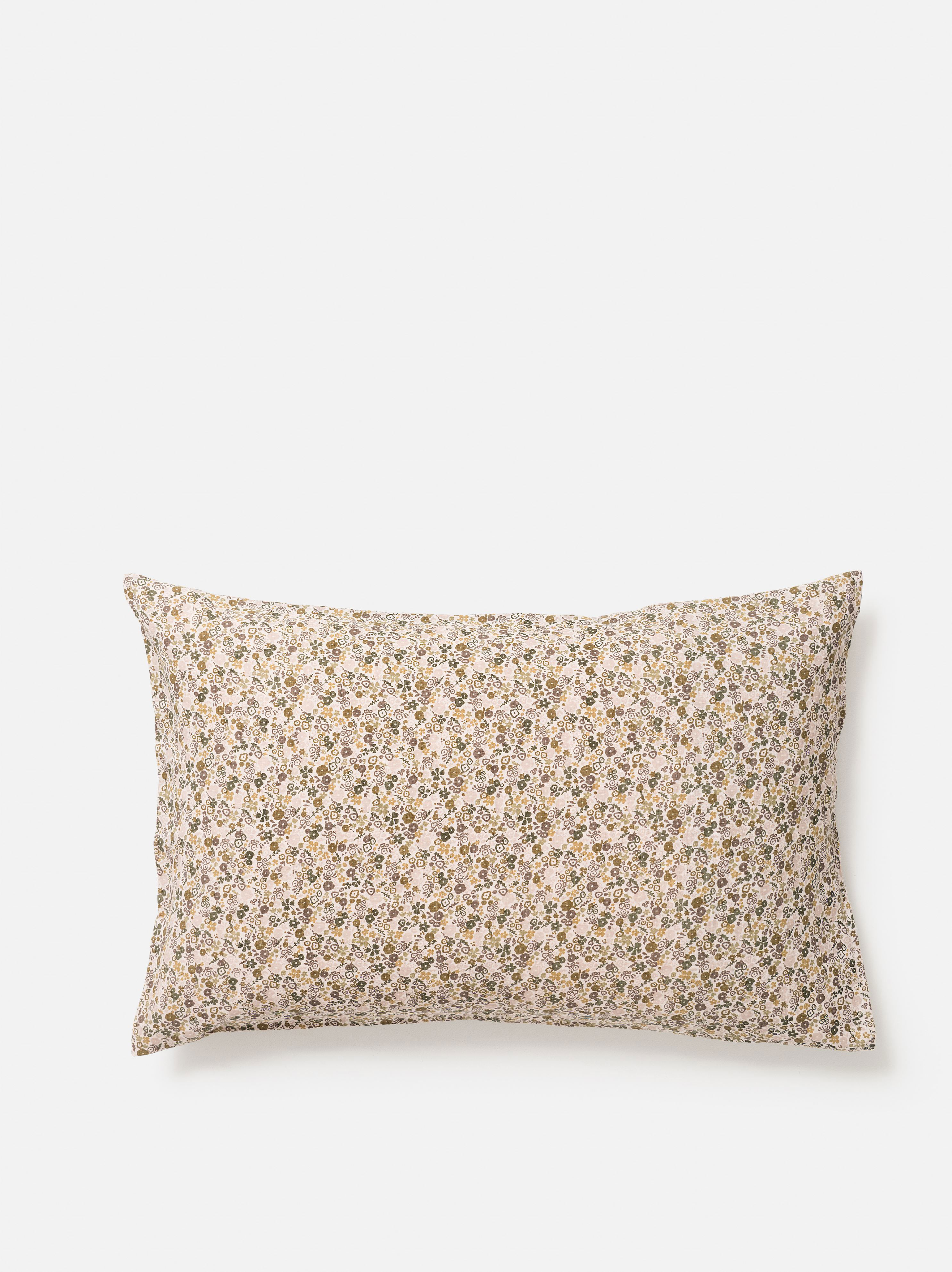 Wildflower Linen Pillowcase Pair