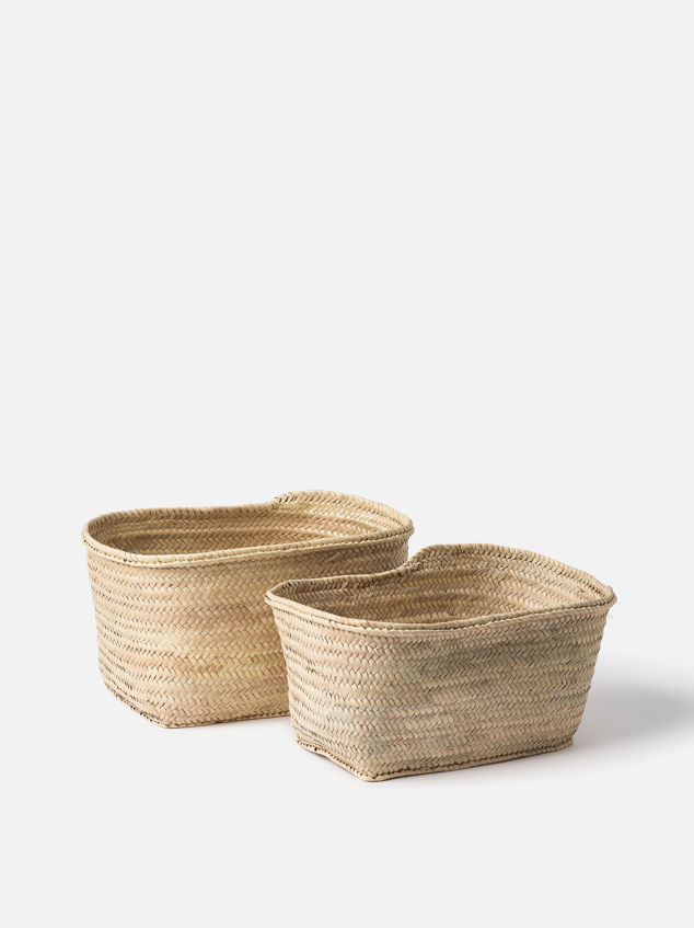 Moroccan Rectangle Storage Basket