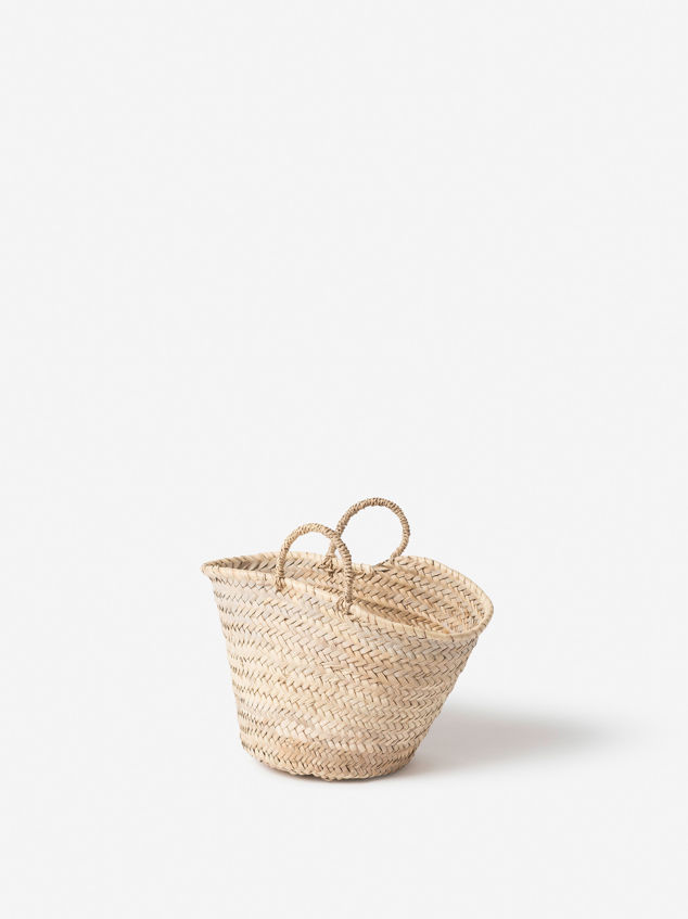 Moroccan Round Storage Basket