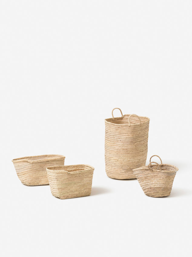 Moroccan Round Storage Basket