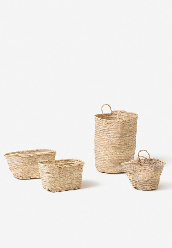 Moroccan Round Storage Basket