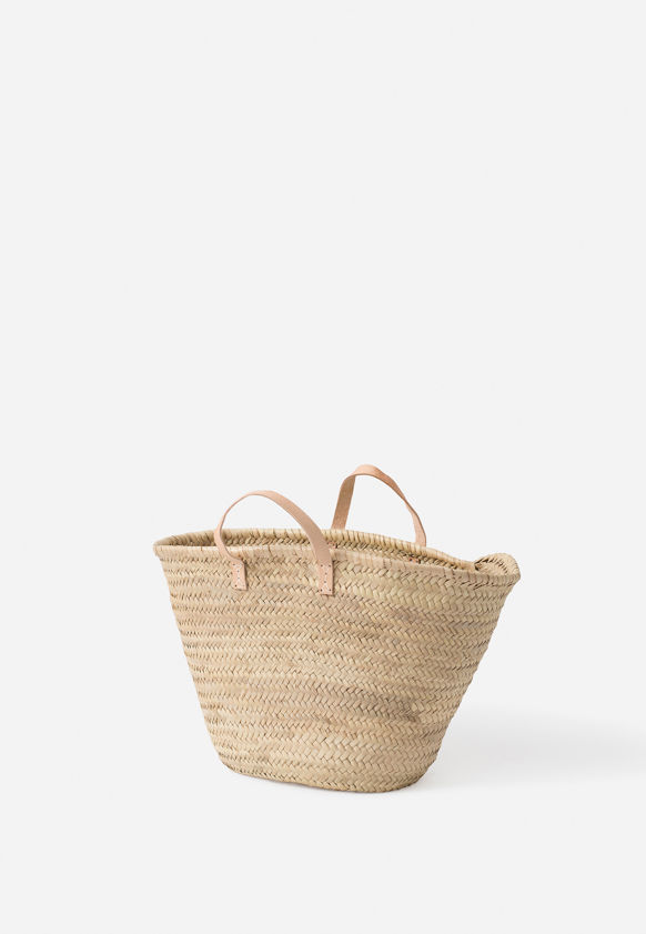 Moroccan Basket w/Short Handles