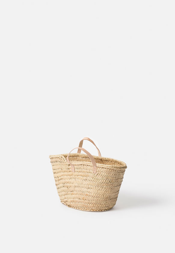 Moroccan Basket w/Short Handles