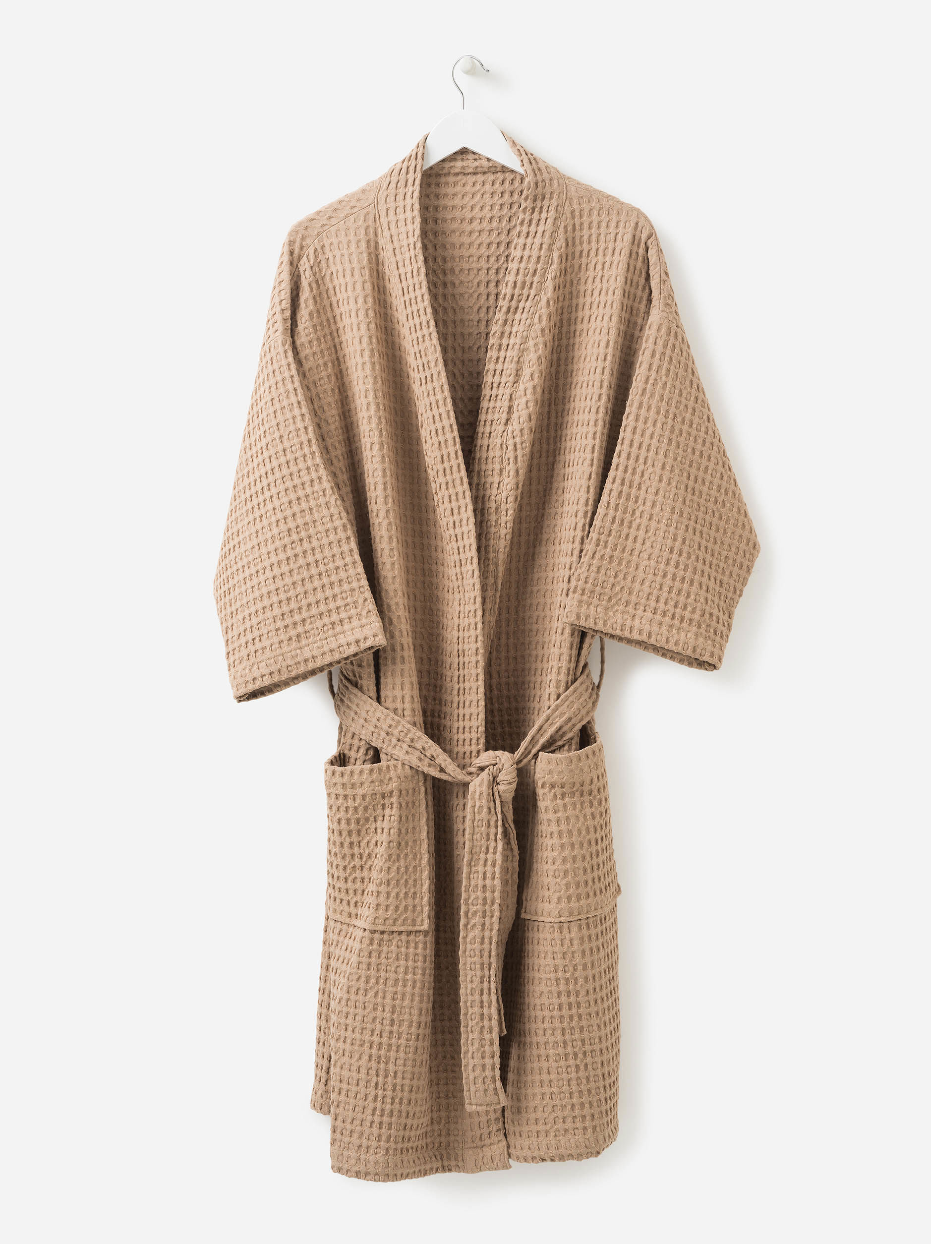 Waffle Organic Cotton Bath Robe