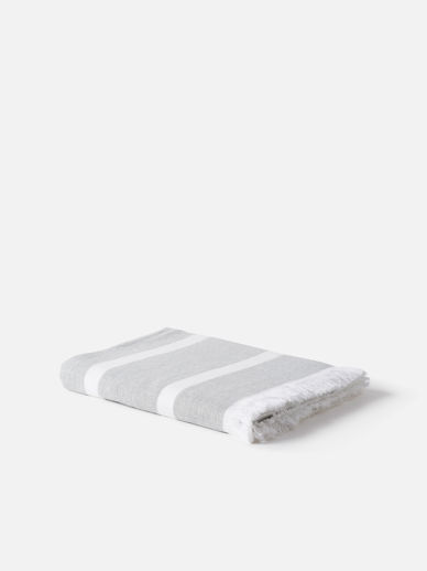 Stripe Organic Cotton Beach Towel