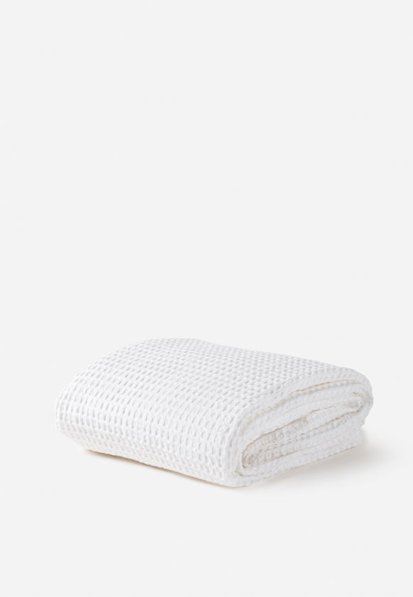 Waffle Organic Cotton Bedspread