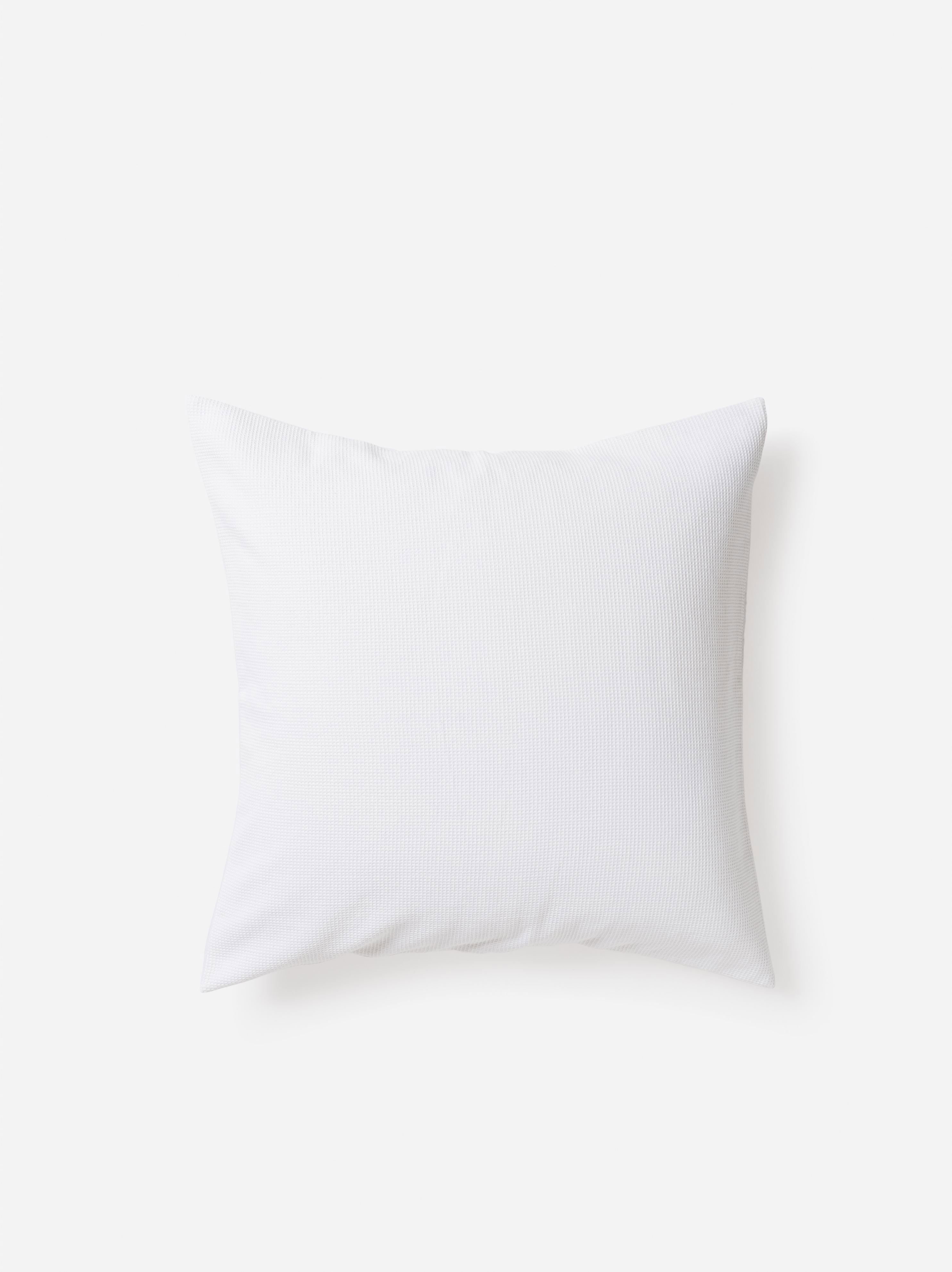 Mini Waffle Organic Cotton Euro Pillowcase