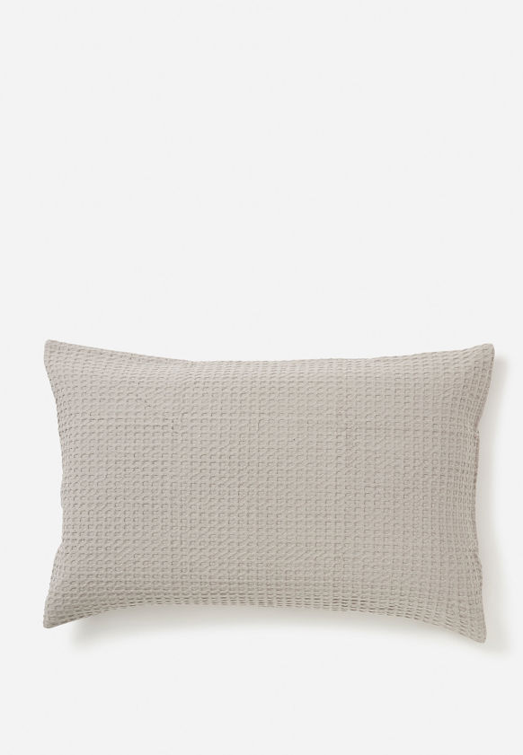 Waffle Organic Cotton Pillowcase Pair