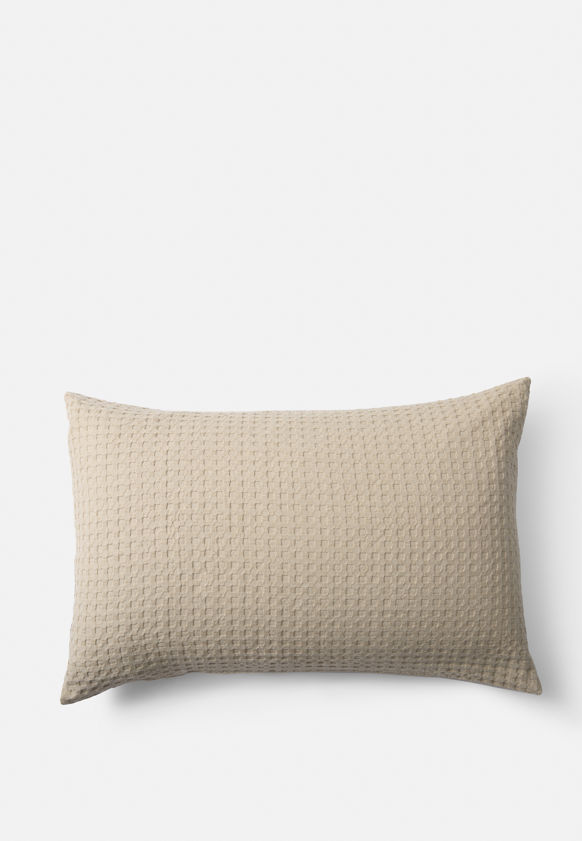 Textured Waffle Pillowcase Pair