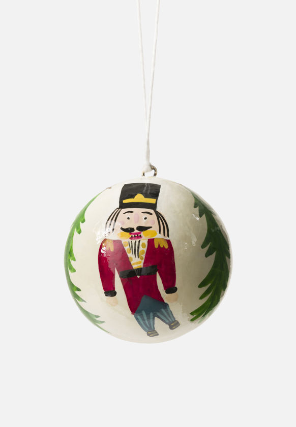 Hand-Painted Baubles S/4