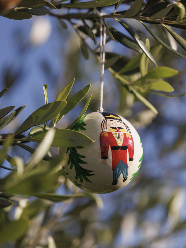 Hand-Painted Baubles S/4