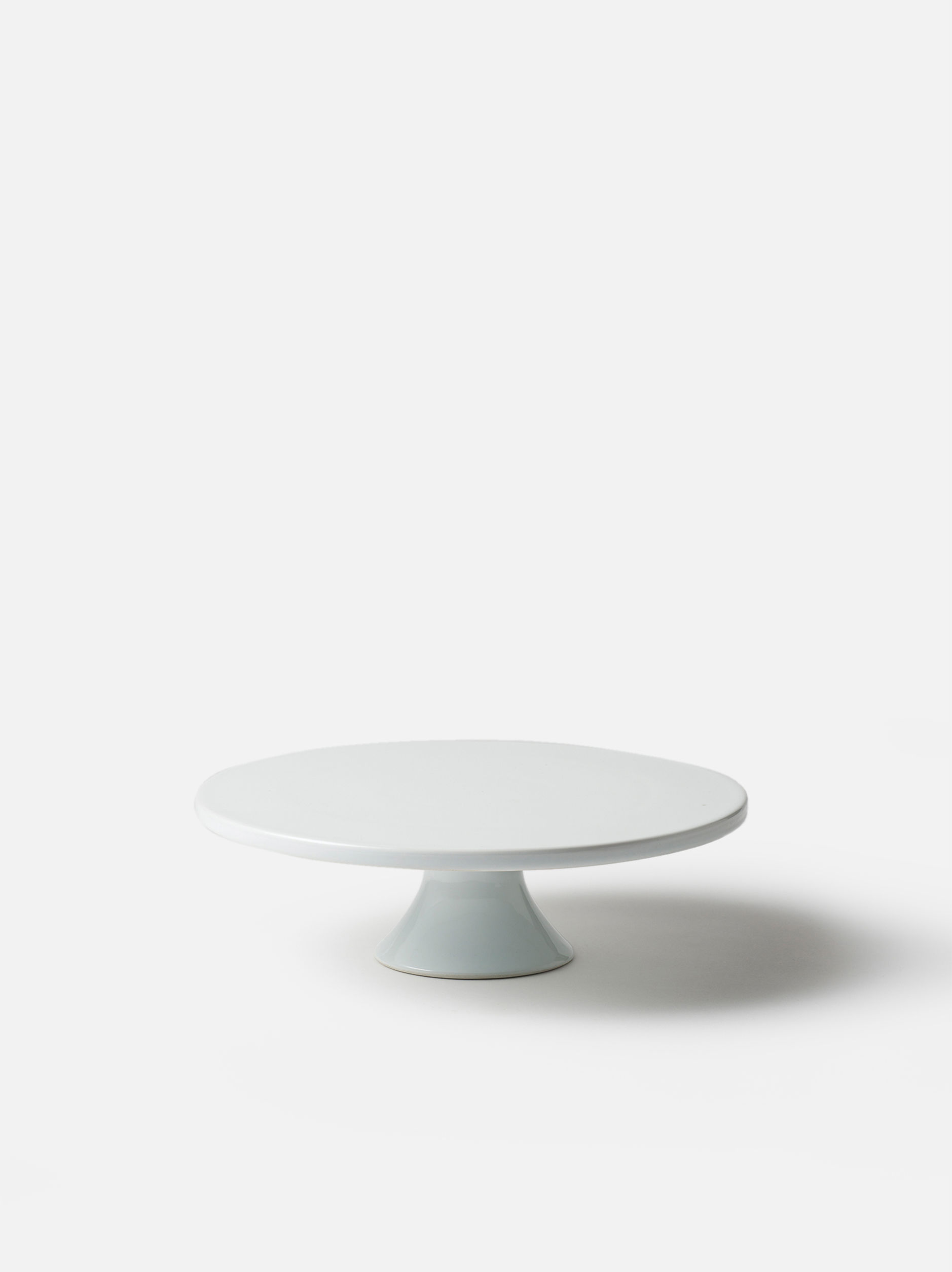 Porcelain Cake Plate On Stand